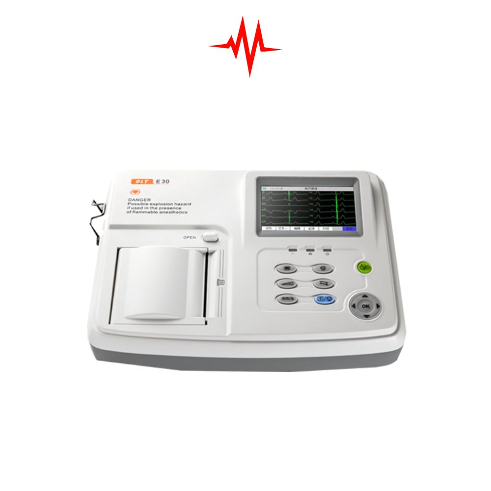 Precision Vcomin Portable 12 Channel ECG Machine