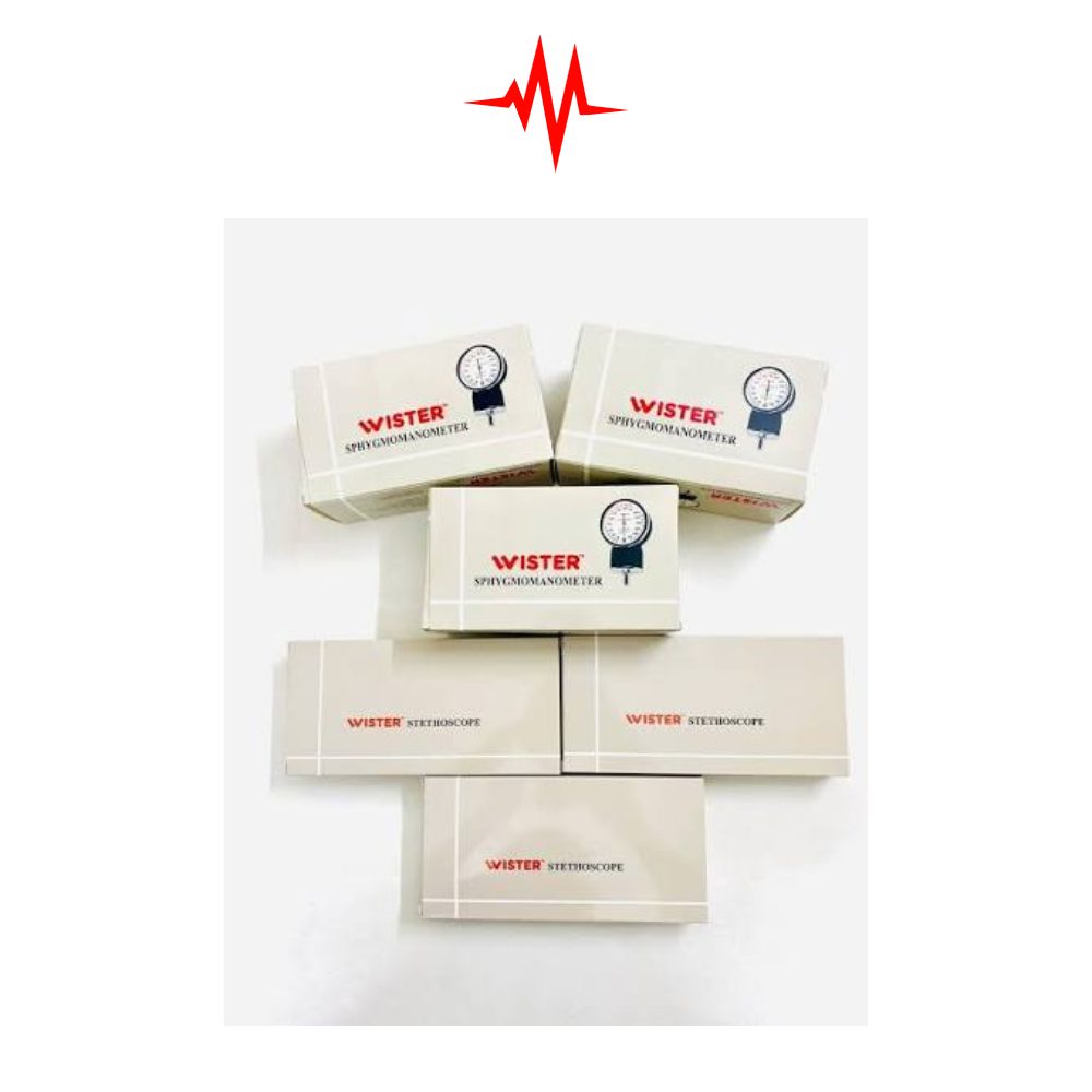 Wister Stethoscope for Blood Pressure Digital BP Machine Kit