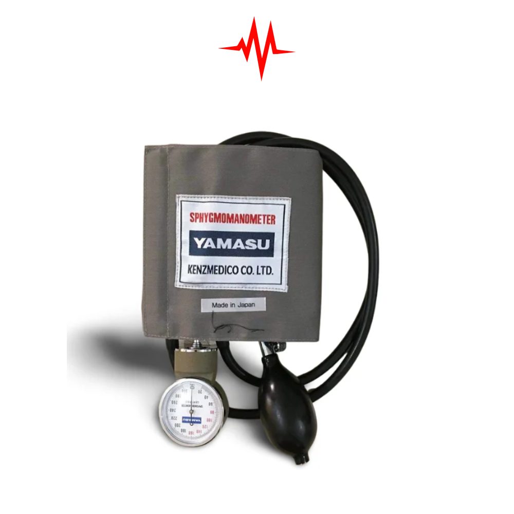 Precision YAMASU Aneroid Sphygmomanometer, Manual Blood Pressure Machine With Stethoscope